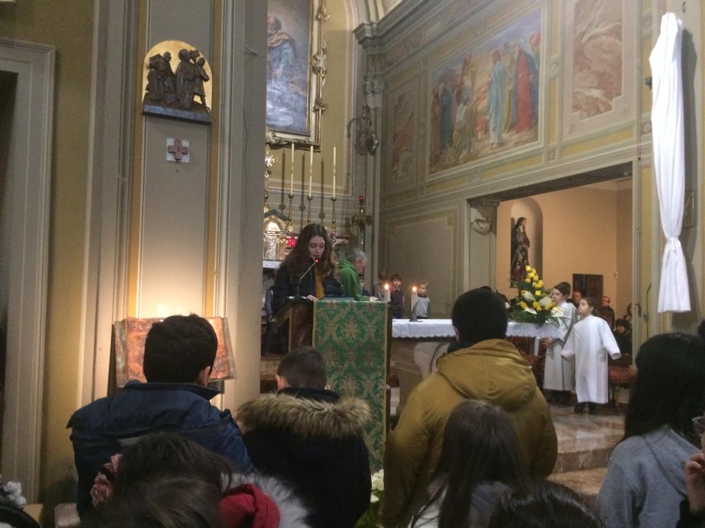 Presentazione Dei Cresimandi Da Parte Del Catechista Domenica 20 gennaio, la presentazione dei cresimandi alla comunità e la